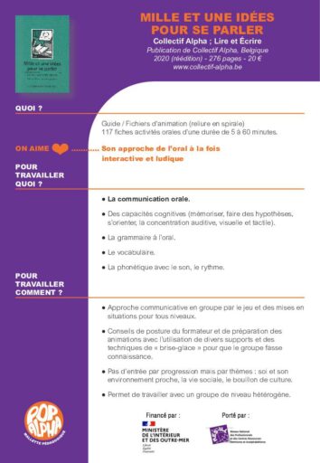 Fiches ressources