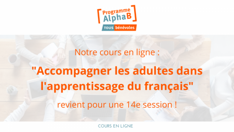 Cours en ligne « Accompagner les adultes dans l’apprentissage du français »