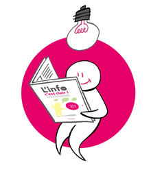 « L’info, c’est clair ! » par Lilavie