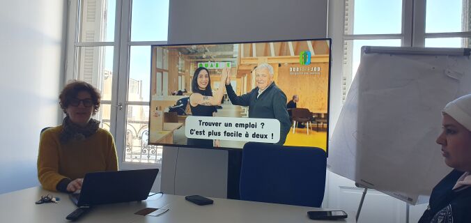 Matinée bénéficiaires PASEO à DUO for a JOB