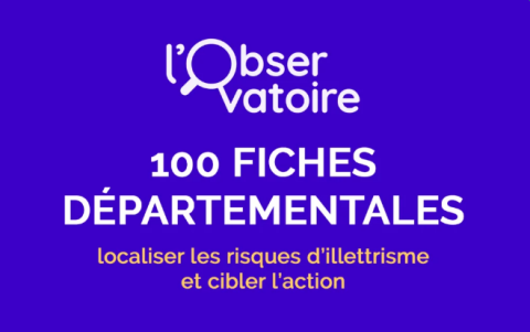 Publication des fiches départementales de l&rsquo;ANLCI pour localiser les risques d’illettrisme