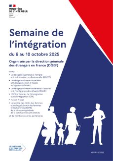 Couverture du bilan de la semaine de l'intégration