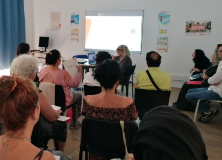 Présentation des ateliers « première marche »